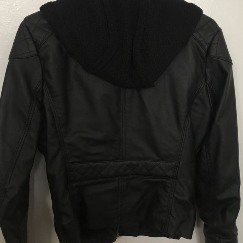 Leather black Jacket
